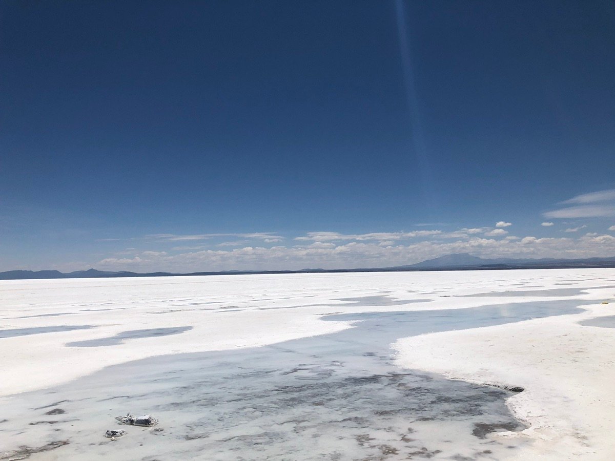 Vast expanse of Salar de Uyuni