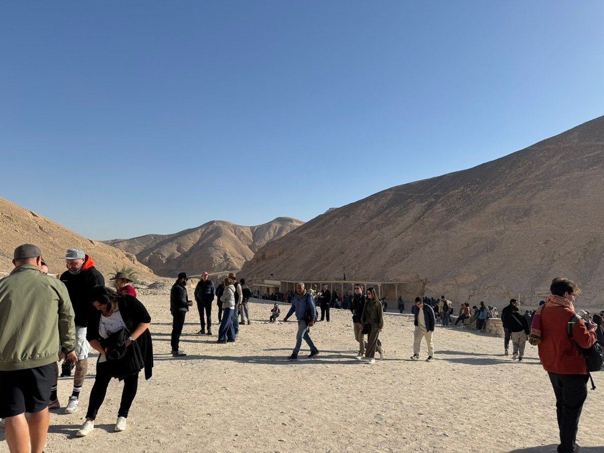 拉美西斯五世和六世墓内壁画的特写