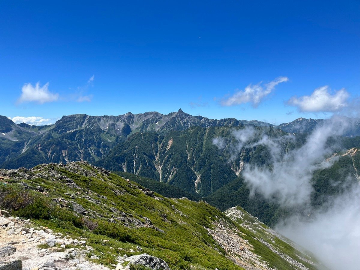 Vegetación de tierras altas en Japón