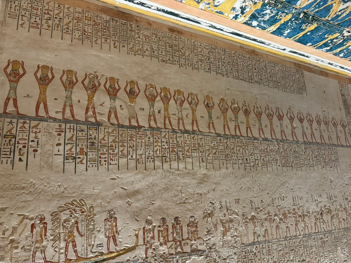 古埃及陵墓内部景观