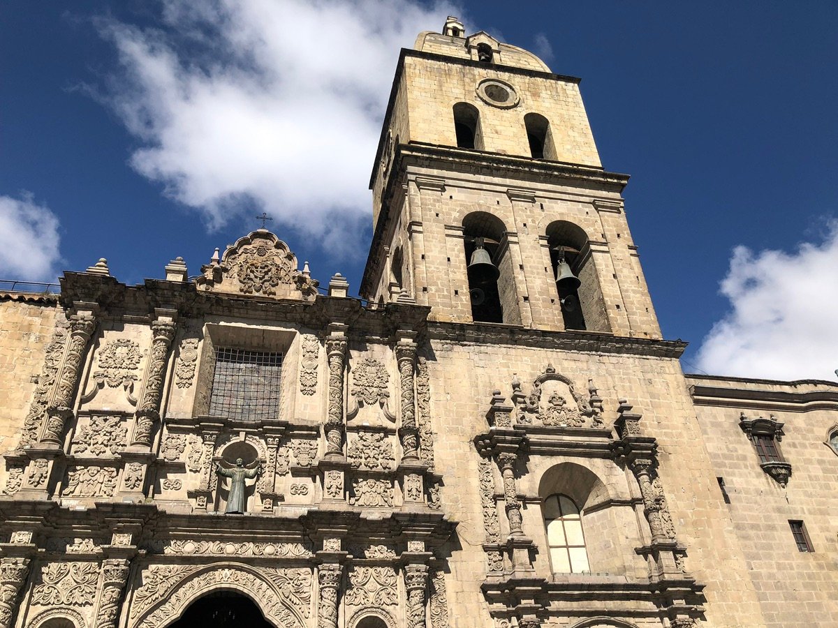 Historic carvings on the Basílica