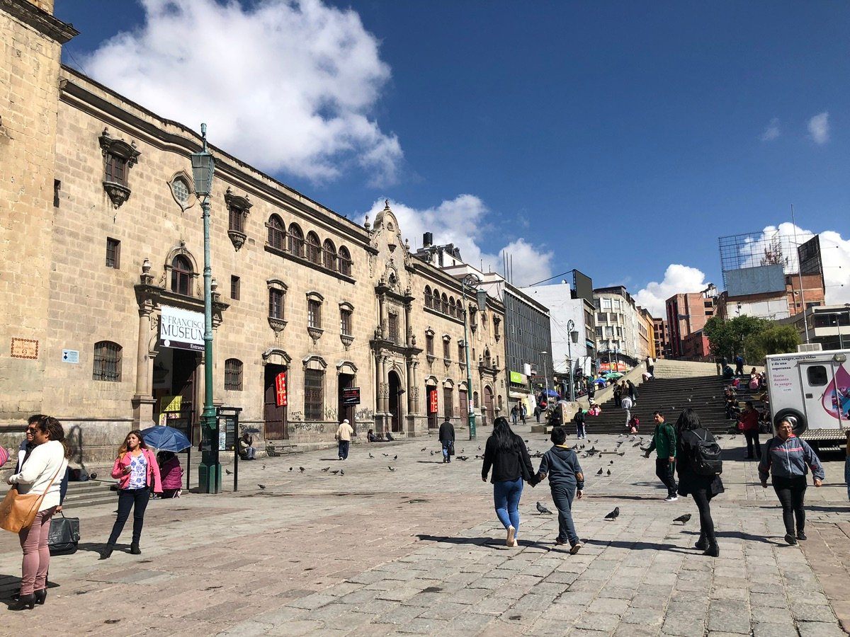 Another angle of the church grounds