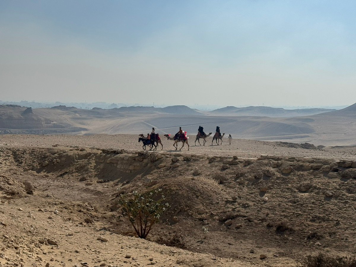 Stone blocks of the Pyramid of Menkaure
