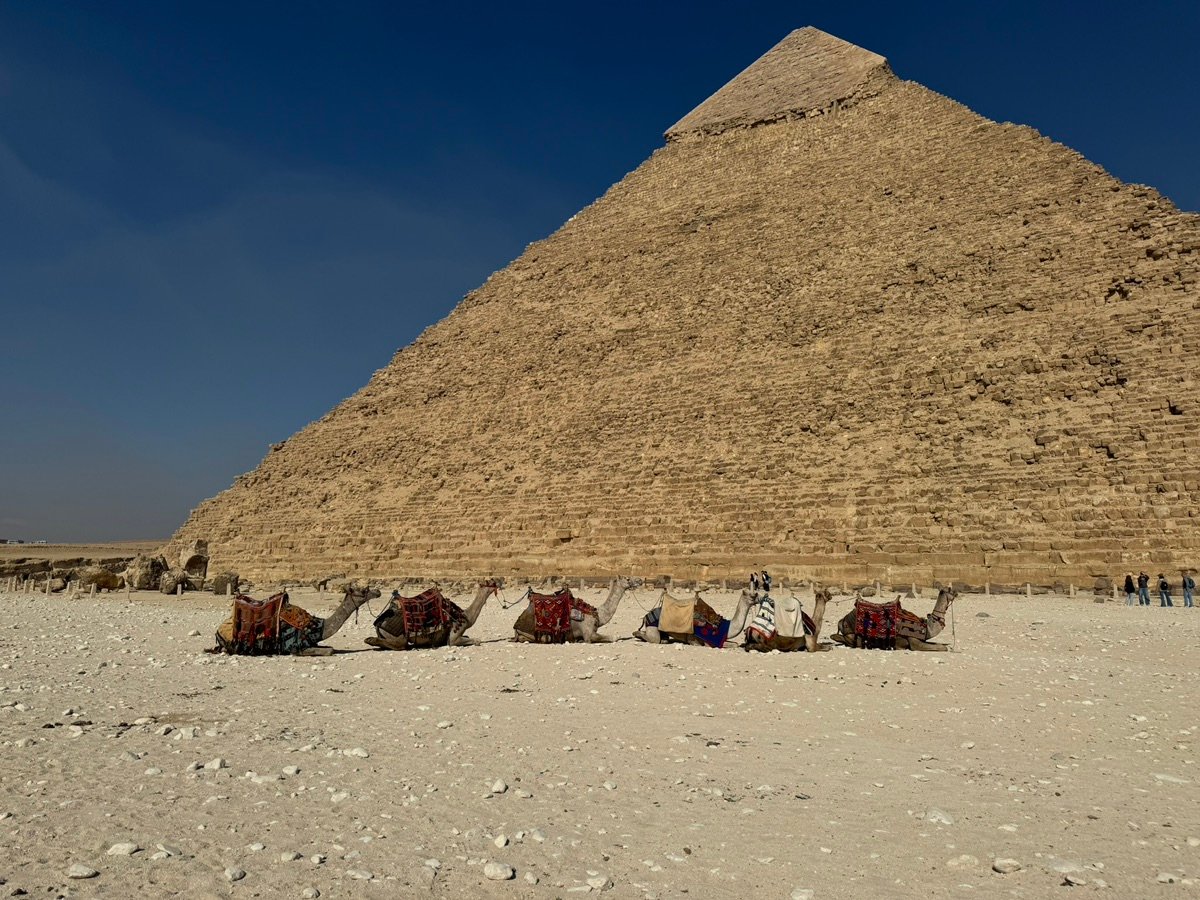 Overview of the Pyramid of Menkaure