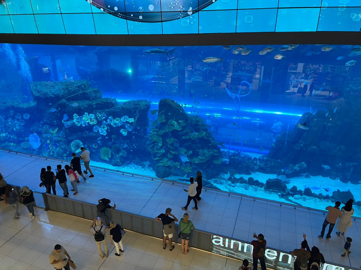 Atrium corridor of Dubai Mall